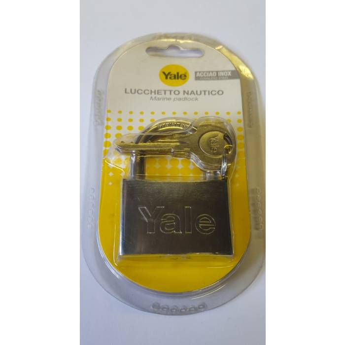 Yale Padlock 40 mm 114 Series Brass Chrome finish