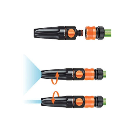 HOSE SPRAY JET NOZZLE "PLUS" BLCK CLABER