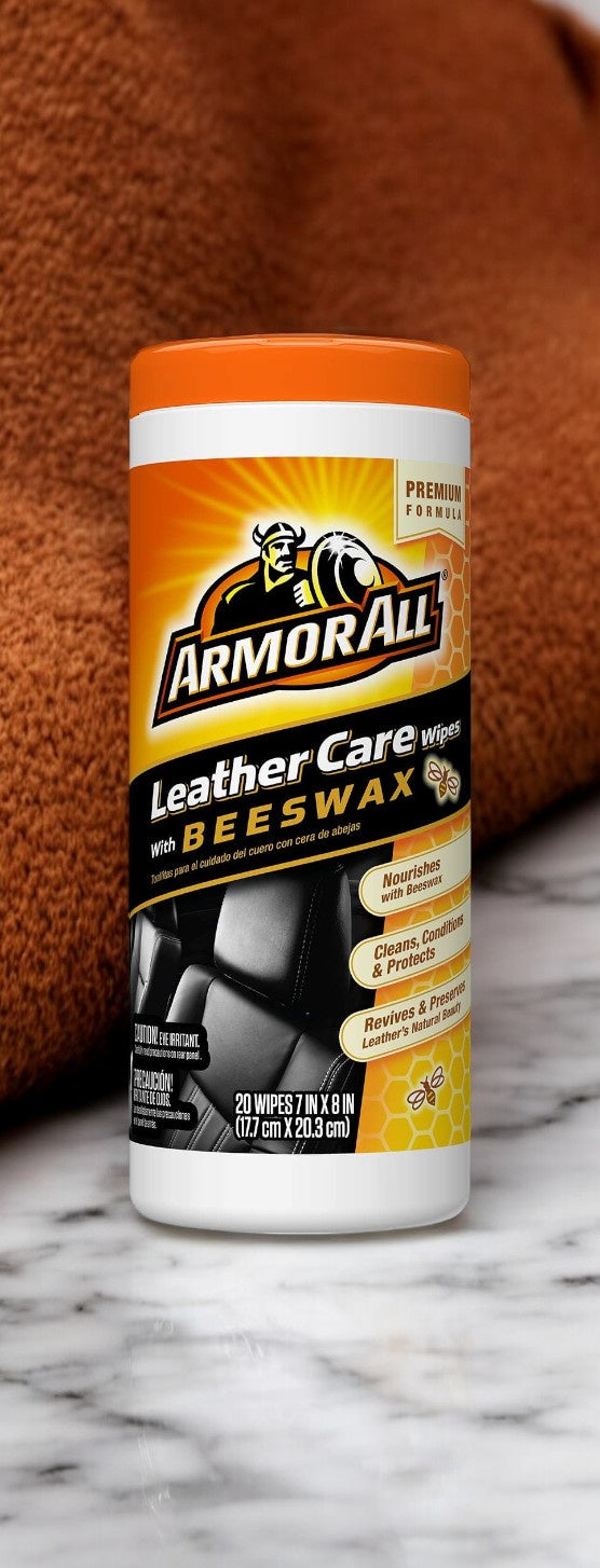 مناديل مبللة للعناية بالجلد بشمع النحل من ارمور اول - 20 قطعة