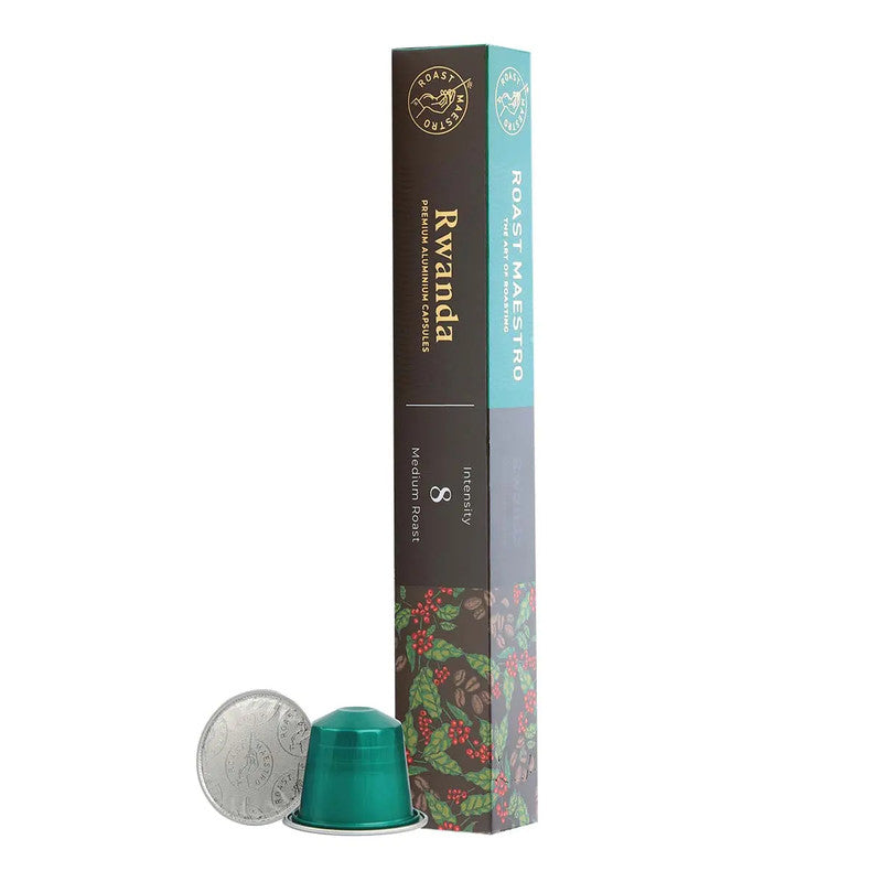 قهوه روست مايسترو رواندا 10 كبسولات-2