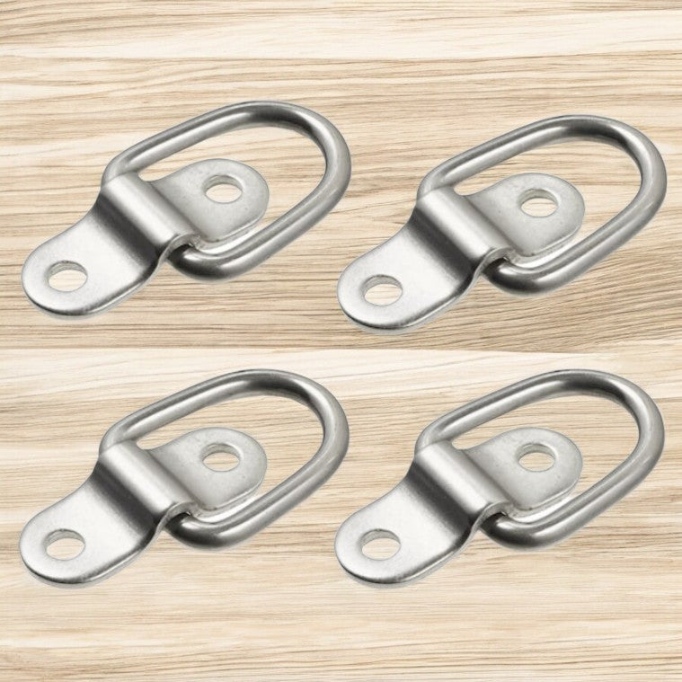 Keeper Easy Clip 4-Piece Silver Clip Mounting Point