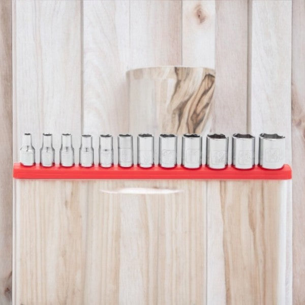 Master Mechanic 12 Piece 1/4 Inch Metric Socket Set