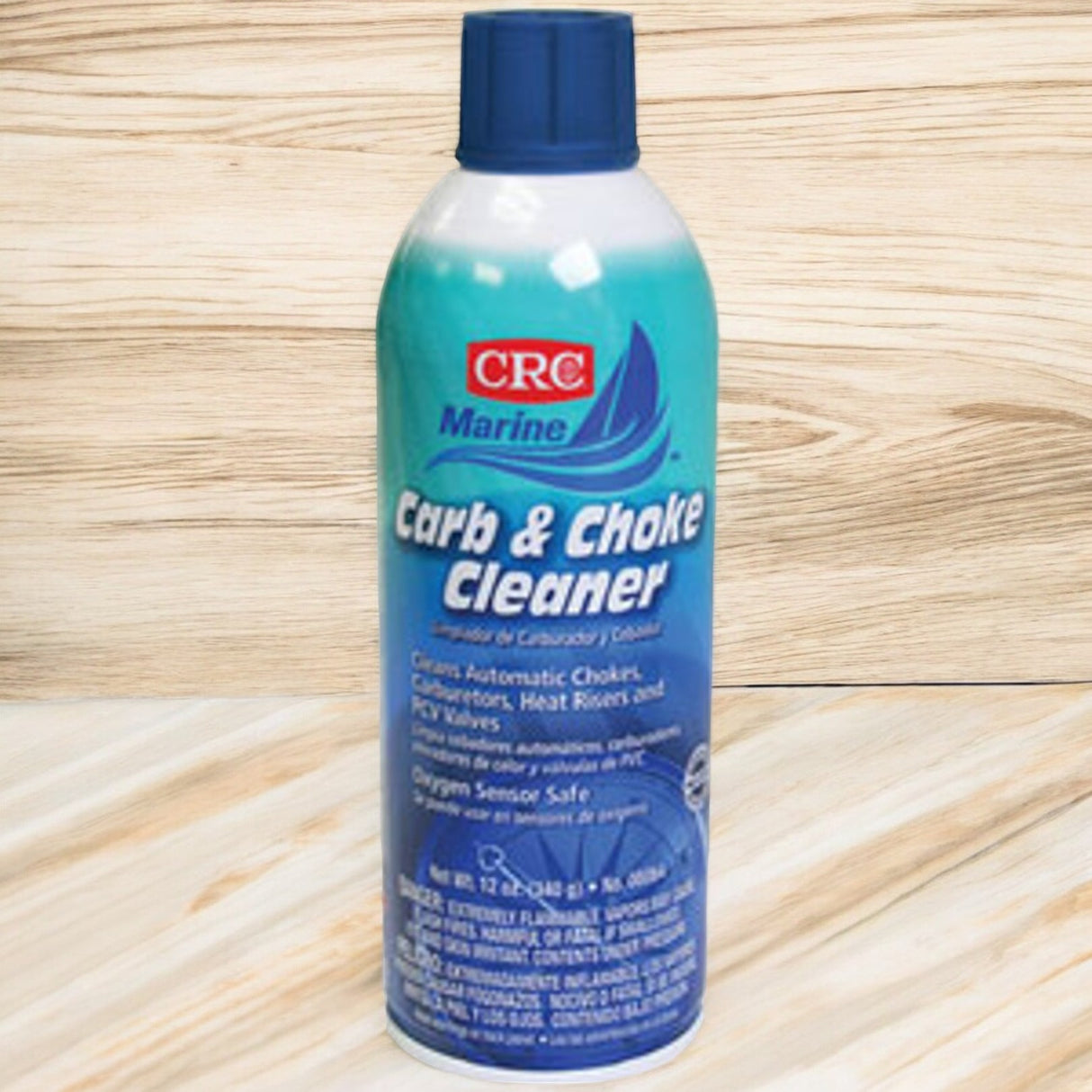 منظف الكربراتير من سي آر سي 12 أونصة أزرق