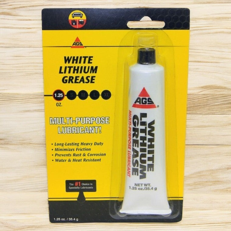 شحم ليثيوم أبيض من أيه جي اس 1.25 أونصة أبيض