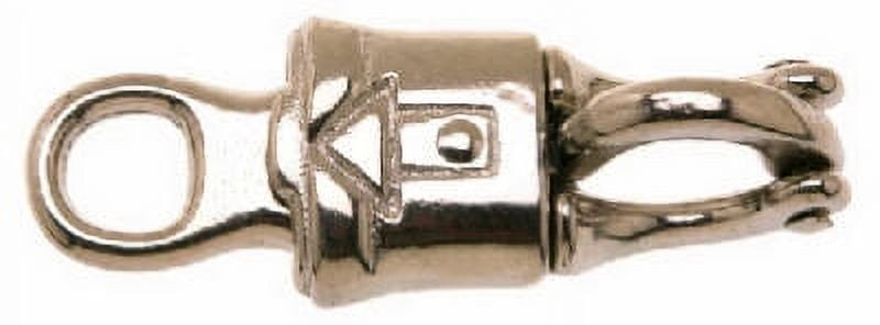 برغي دائري صلب مطلي بالنيكل من كامبل، مقاس 1/2 بوصة، 140 رطل