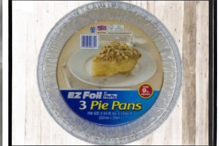2PK 8.75" Foil Pie Pan