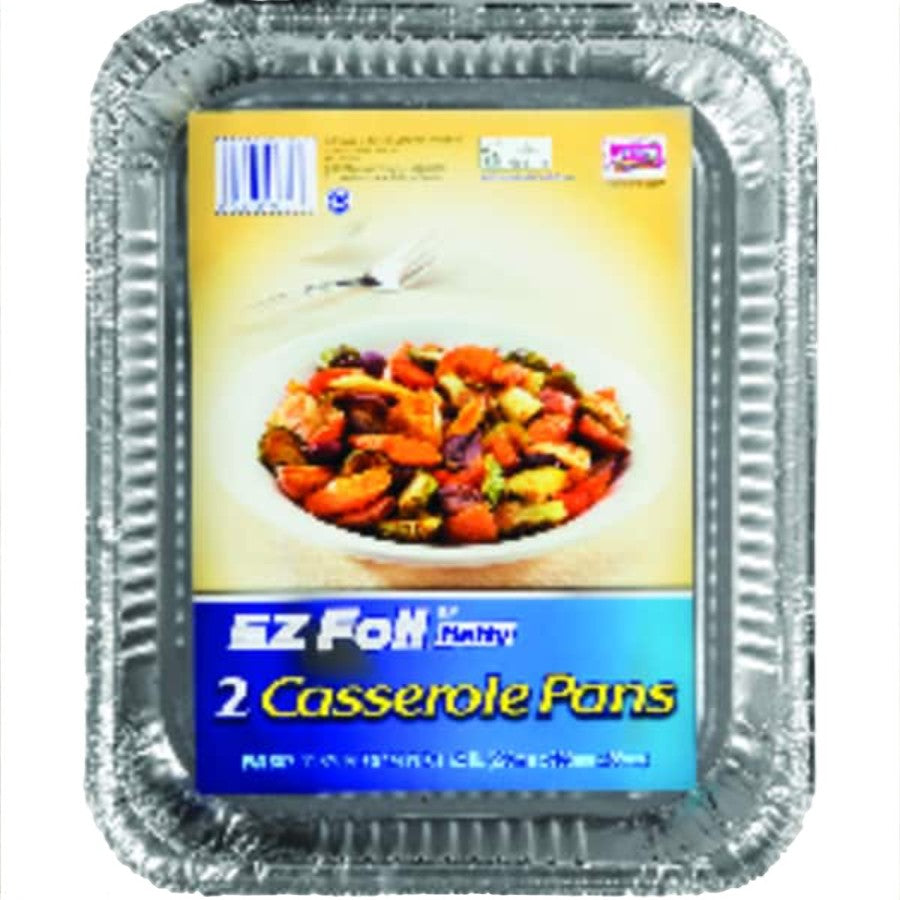 2PK Foil Casserole Pan