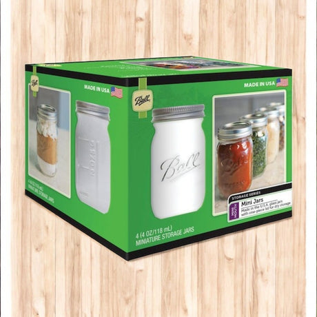 Ball Mini Storage Jars 4 oz. 4-Pk.