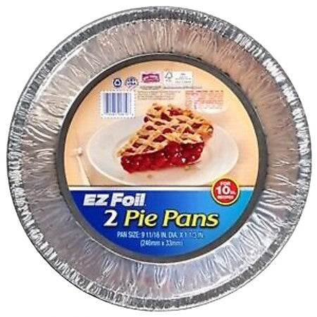 2PK XL Foil Pie Pan