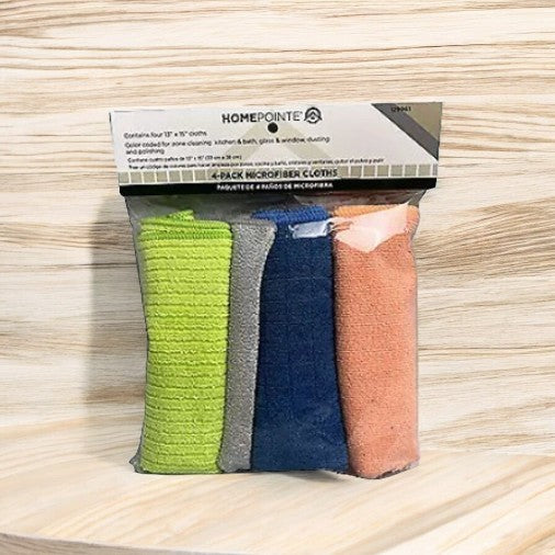 قماش من الألياف الدقيقة من هومبوينت 13 X 15 بوصة 4 قطعة متعدد الألوان