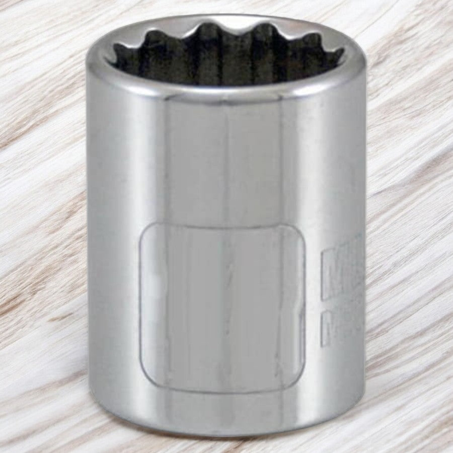 Master Mechanic 3/8" 12 Point Chrome Vanadium Steel Bit