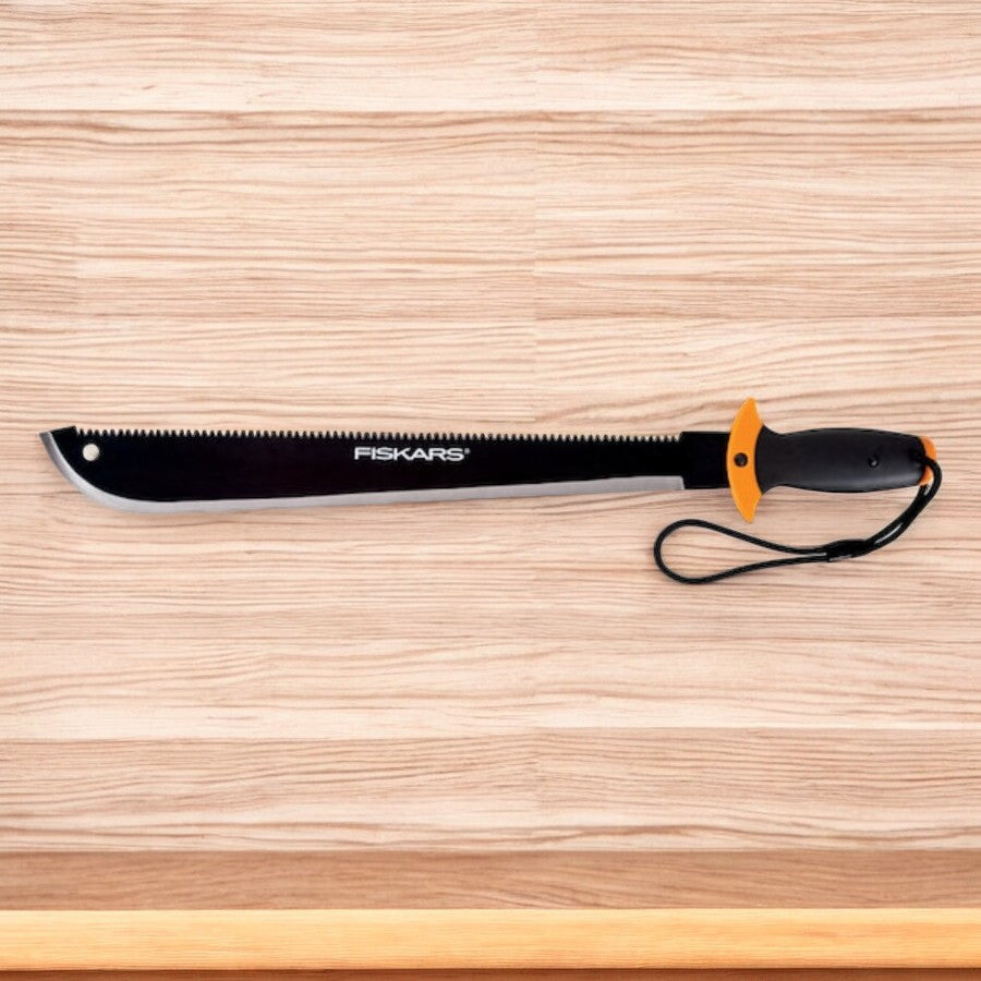 Fiskars 18 Machete Saw Combo Steel Blade