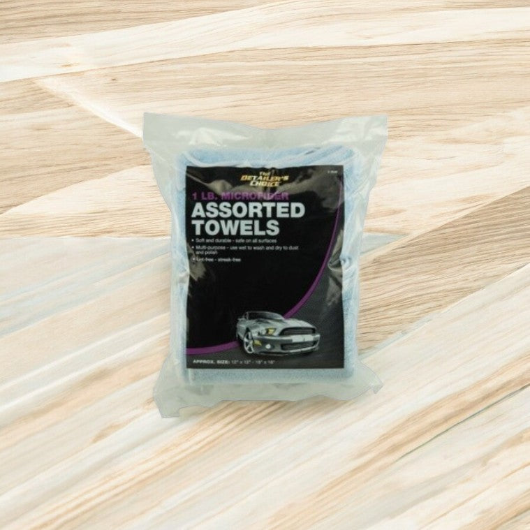 فوطة متعددة الاستخدامات من الألياف الدقيقة من هوبكينز 1 رطل 16 قطعة ألوان متنوعة