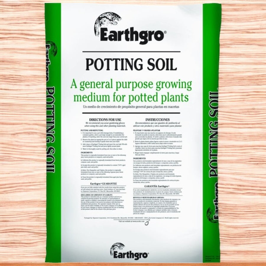 Earth Grow Potting Soil 8 Quart
