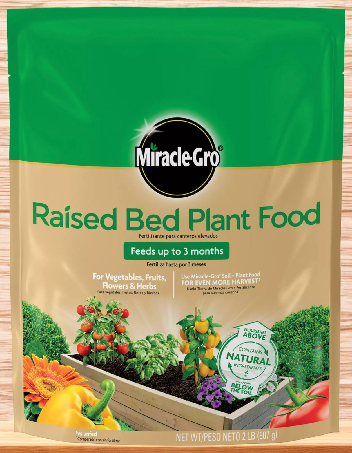 MG 2LB Raised Bed Food