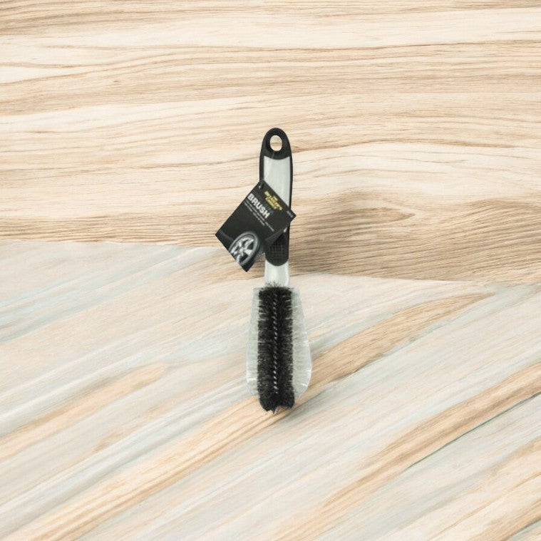 فرشاة بعجلة من هوبكينز أبيض وأسود