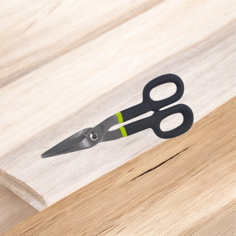 مقصات قصدير منقار البط من الفولاذ المطروق والمعالج حراريا من ماستر ميكانيك 10 بوصة