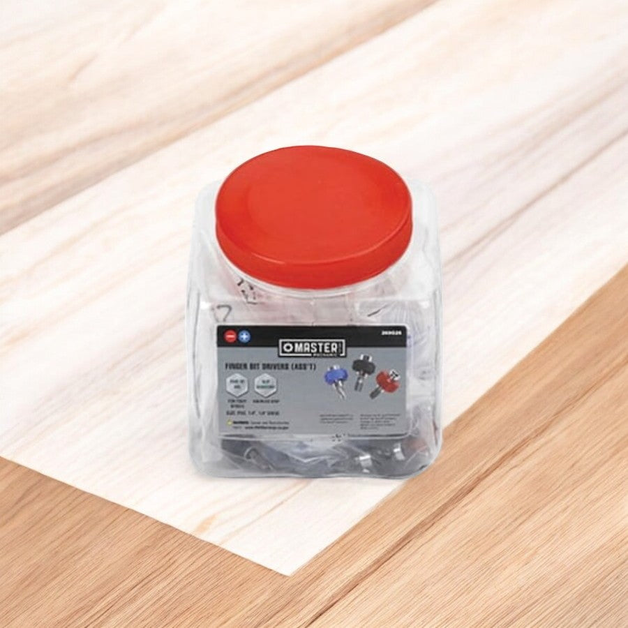 مفكات برأس الاصبع من ماستر ميكانيك 1/4 بوصة