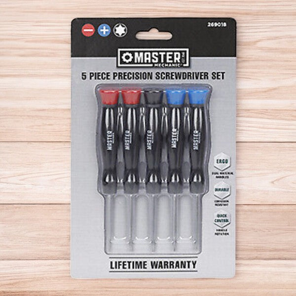 طقم مفكات براغي 5 قطع من ماستر ميكانيك