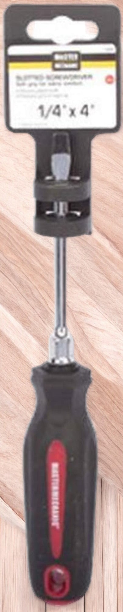 مفك براغي مشقوق من ماستر ميكانيك 1/4x4