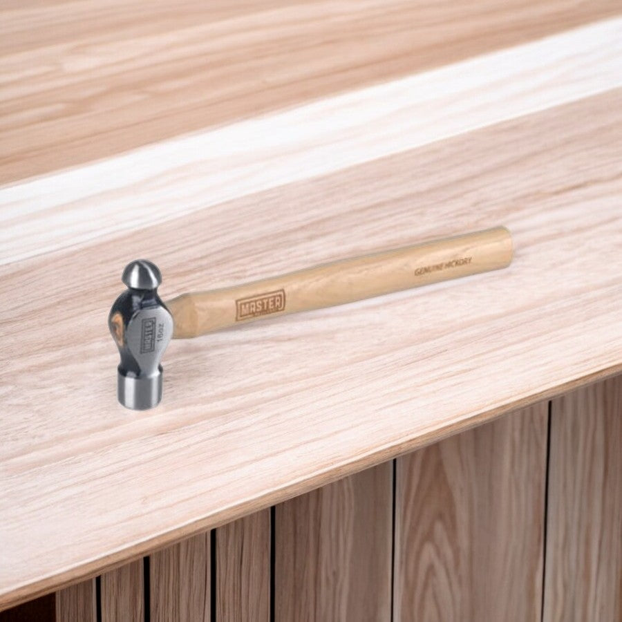 Master Mechanic Heat Treated Forged Steel Ball Head Hammer