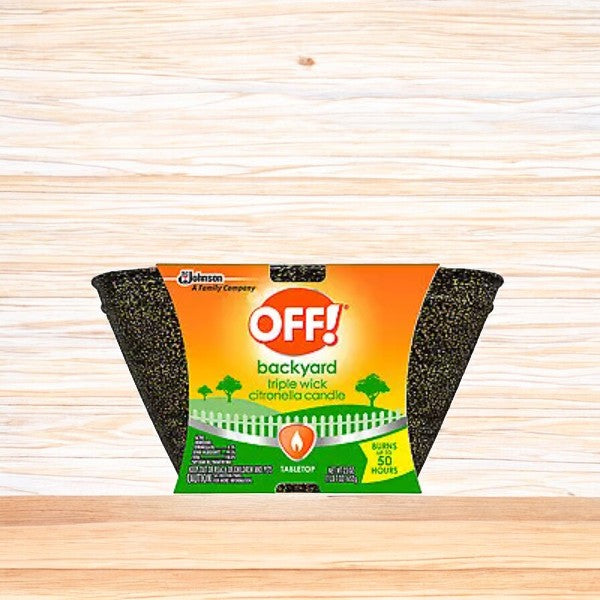 شمعة سيترو نيلا ثلاثية الفتائل من اس سي جونسون واكس 23 أوقية