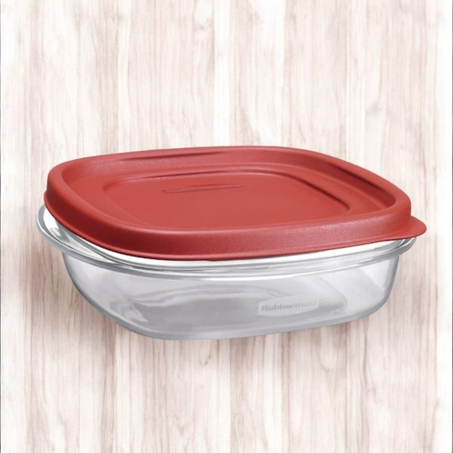 Food Storage Container with Easy-Find Lid Racer Red 3 Cup