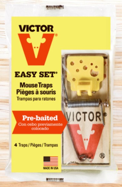 Victor Mouse Trap 4 Pieces