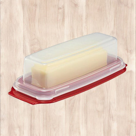 Butter Dish Racer Red Lid