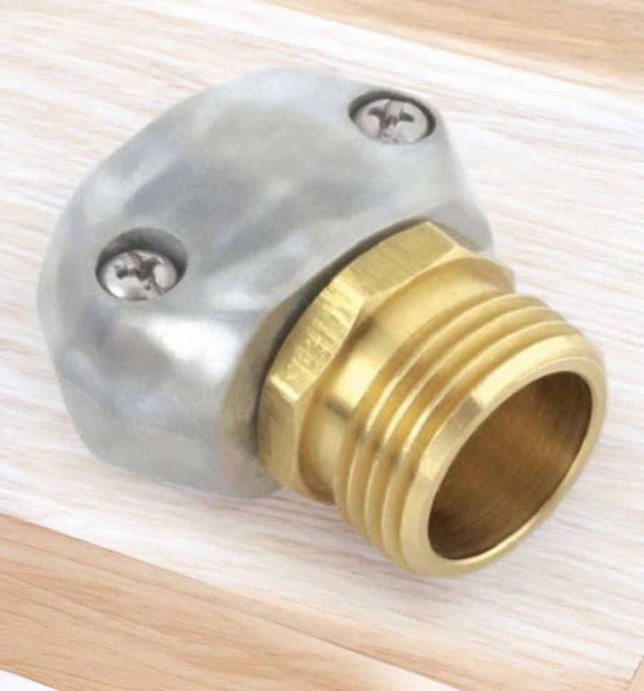 Green Thumb 5/8 to 3/4 Inch Male Hose Connector