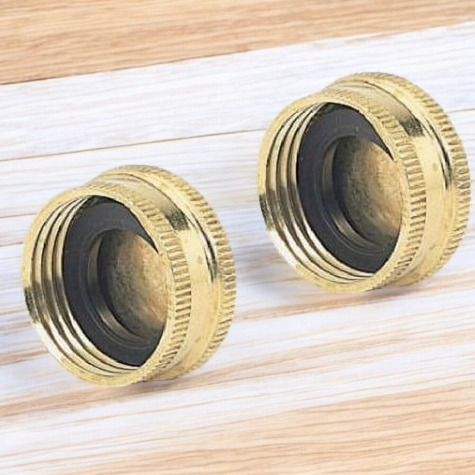 Green Thumb Brass Hose Cover 2pcs