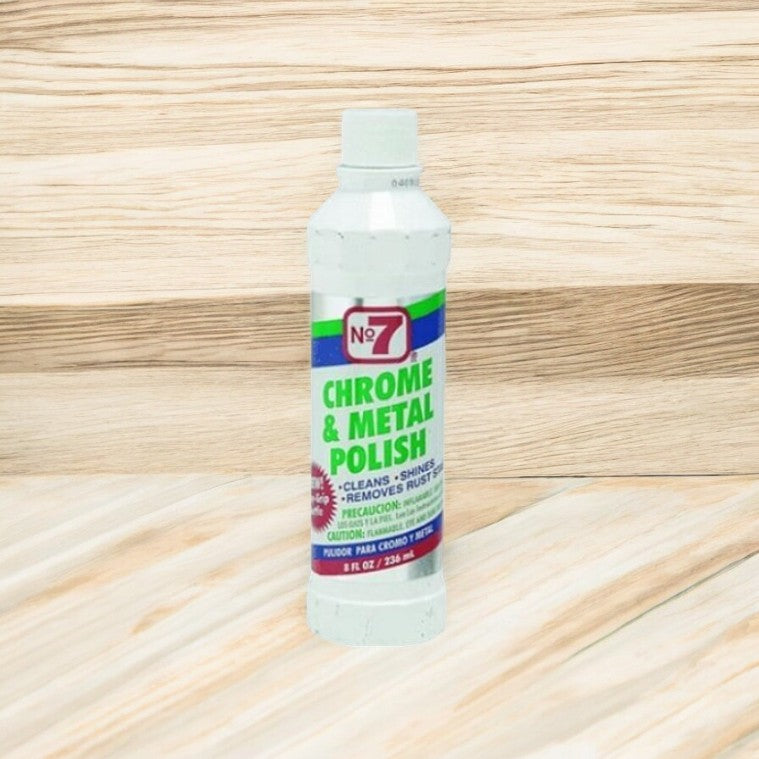 ملمع النيكل والكروم من نو.7 8 أونصة أبيض