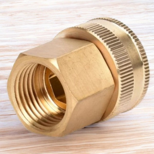Green Thumb 1/2x3/4" Brass Swivel Connector