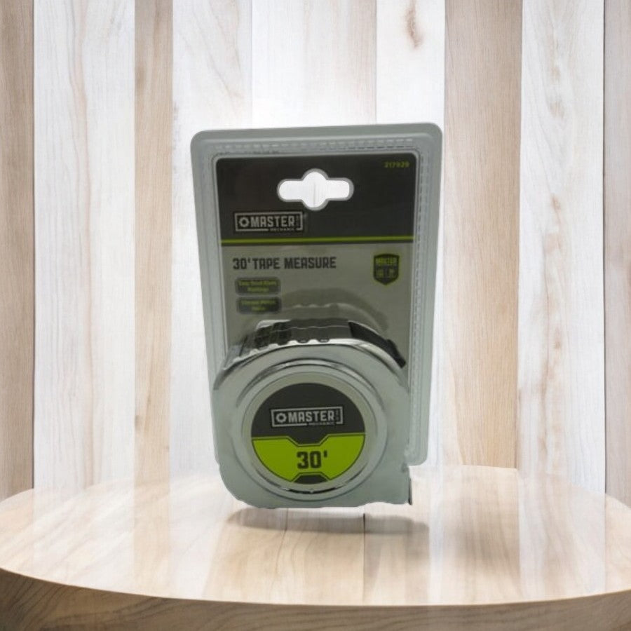 Master Mechanic Chrome Tape Measure