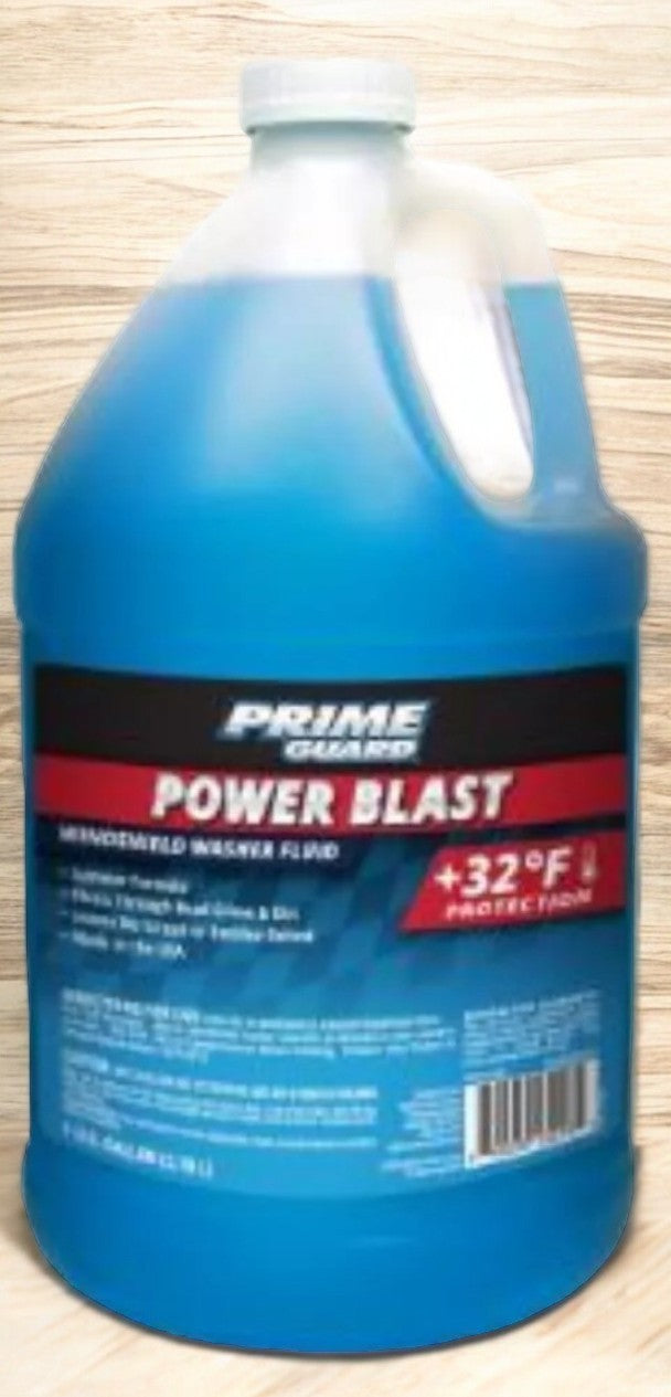 Prime Guard Windshield Protectant Fluid 1 Gallon Blue