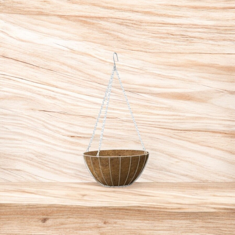 GT 12" WHT Hang Basket