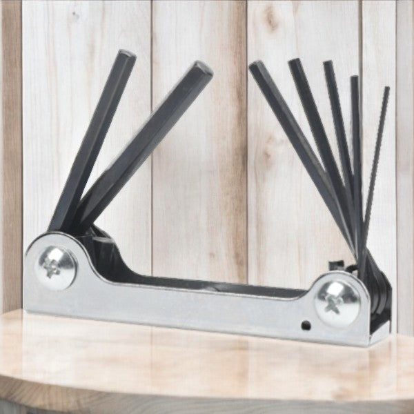 مفتاح سداسي قابل للطي 9 في 1 من ماستر ميكانيك