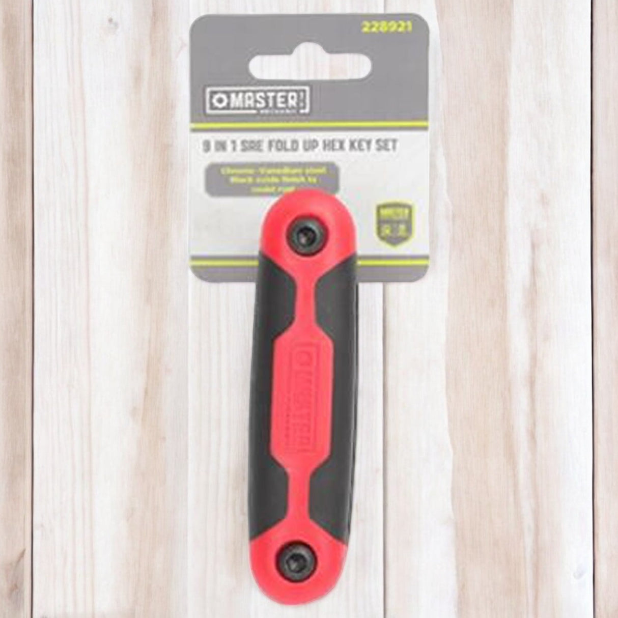 Master Mechanic 9-in-1 SAE Hex Key