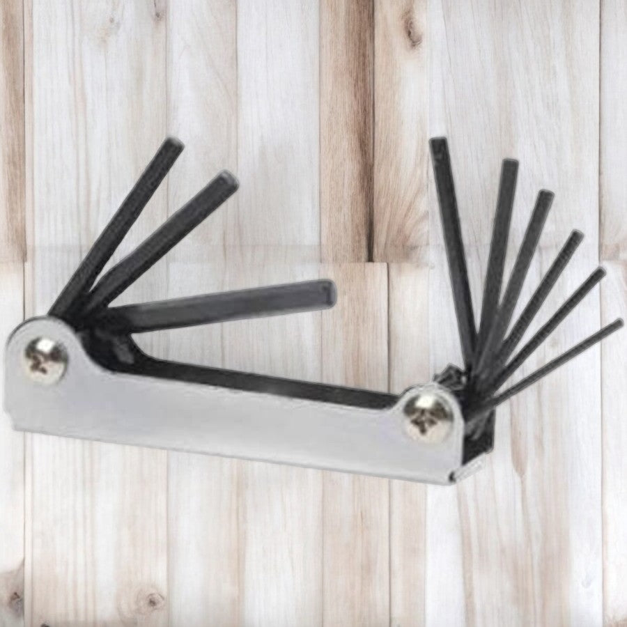 مفتاح سداسي قابل للطي 7 في 1 من ماستر ميكانيك