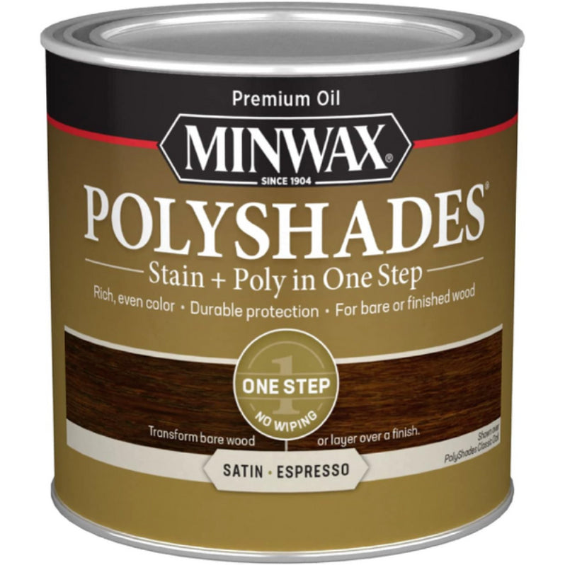 Minwax Satin Polyurethane Paint & Coat - 473ml