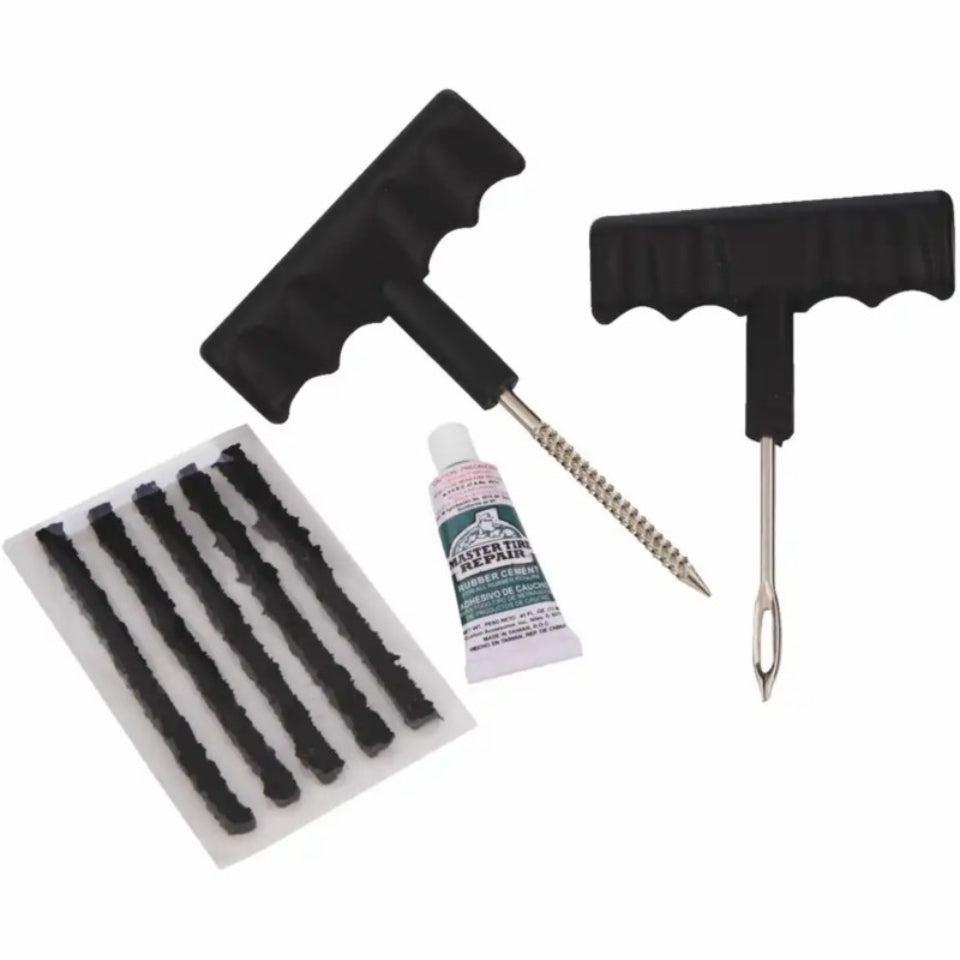 Custom Accessories Tire Repair Kit Black