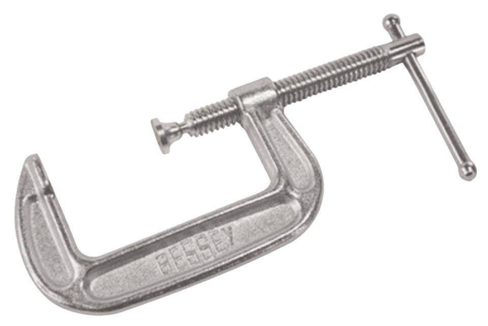 زرجينة على شكل حرف C صلب من بيسي 3 بوصة