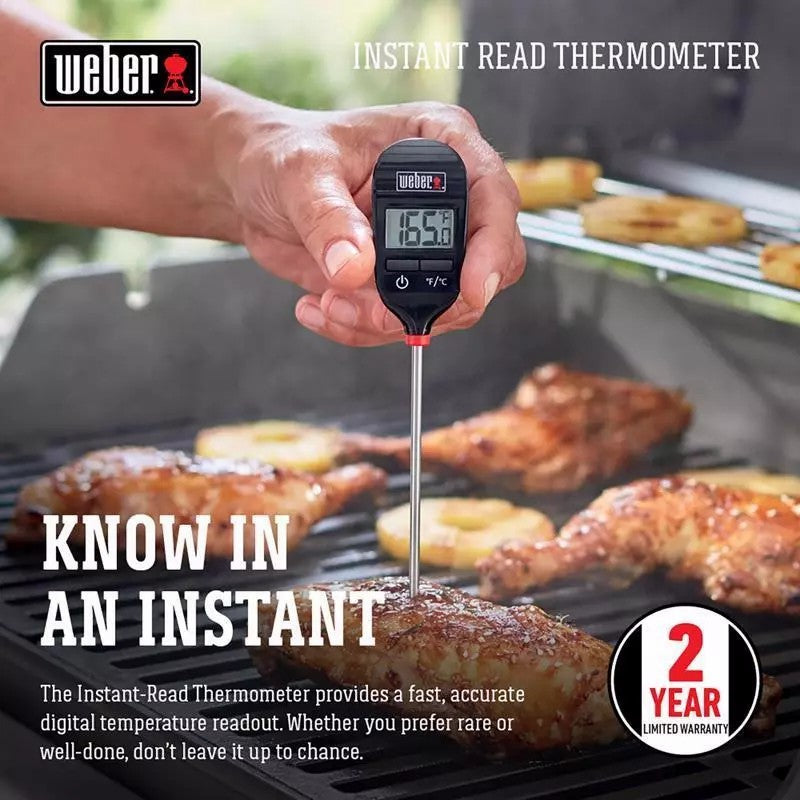 Weber Instant Read Thermometer - Black