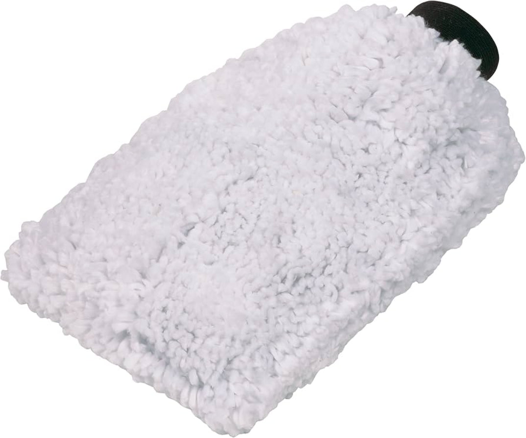 قفاز غسيل من الشنيل من هوبكينز 7 X 10 بوصة 6 قطعة أبيض