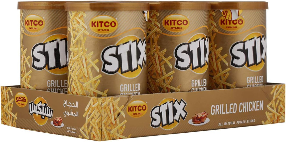 صوابع بطاطس كيتكو بنكهة الدجاج المشوي - 8 × 6 × 40 جرام-2