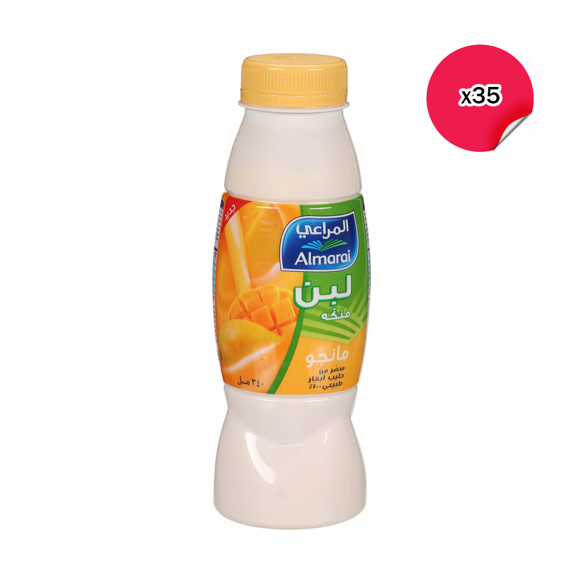 لبن المراعي بنكهة المانجو - 35 × 340 مل