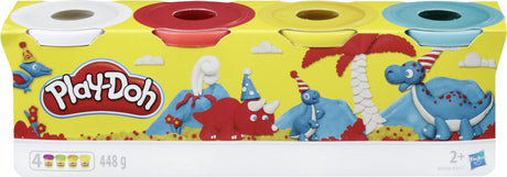 Play-Doh 4 Pack of Classic Non-Toxic Colors, 4-Ounce Cans