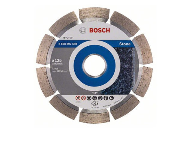 Bosch Turbo Diamond Cutting Disc, 115 x 22.23 cm - Multicolour