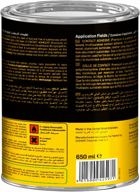 Pattex contact Adhesive 650ml