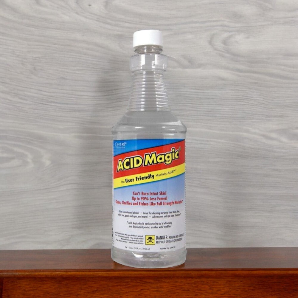 حمض مورياتيك سائل من سيرتول، 1 لتر، شفاف